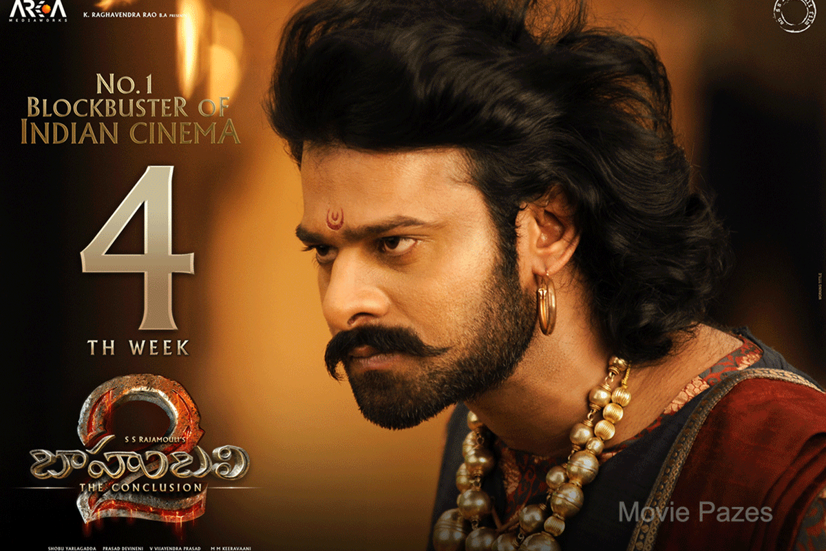 Bahubali 2 4th Week Poster